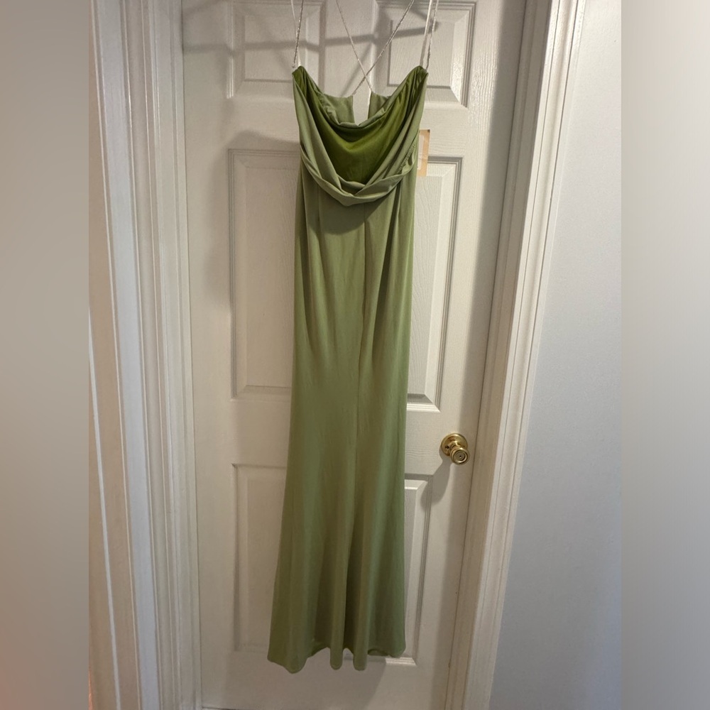 Katie May Revolve Lolita Gown in Avocado NWT - Picture 9 of 16